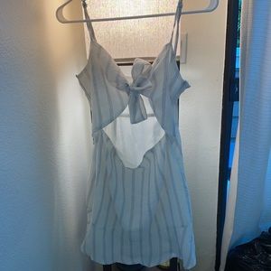 Tobi front tie dress